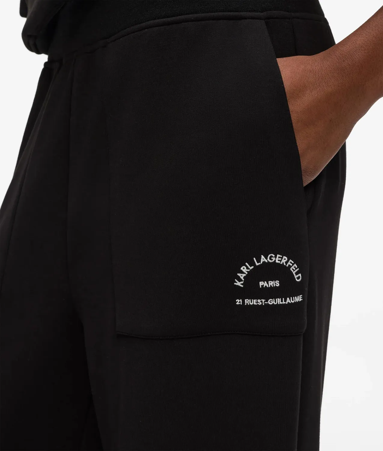 Karl Lagerfeld Rue St-Guillaume Patch Pocket Sweatpants