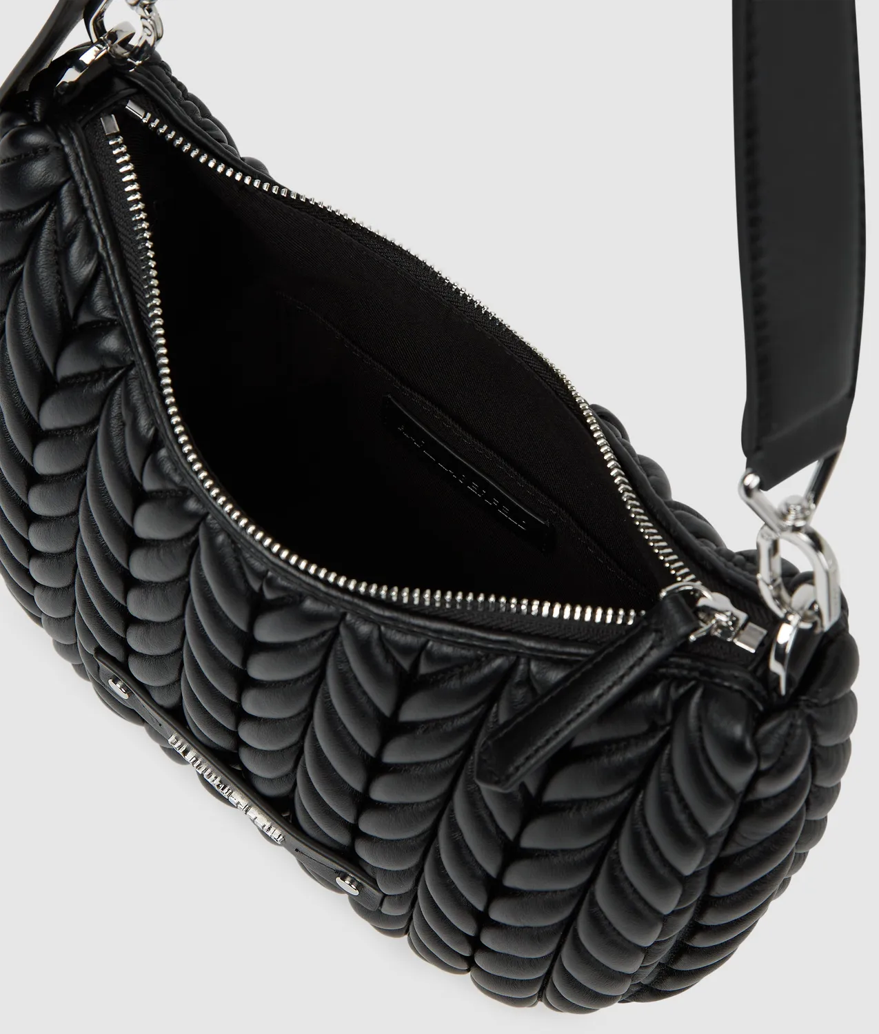 Karl Lagerfeld Eyewear K/Weave Hobo Bag Small Quilt