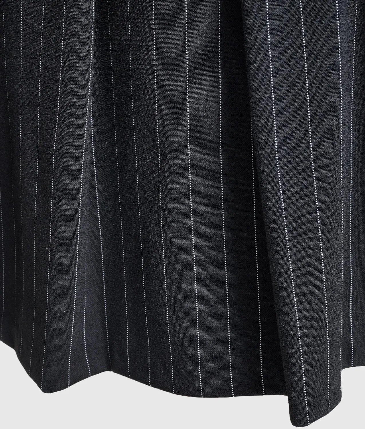 Karl Lagerfeld Pinstripe Strickkleid Ärmellos Nadelstreifen