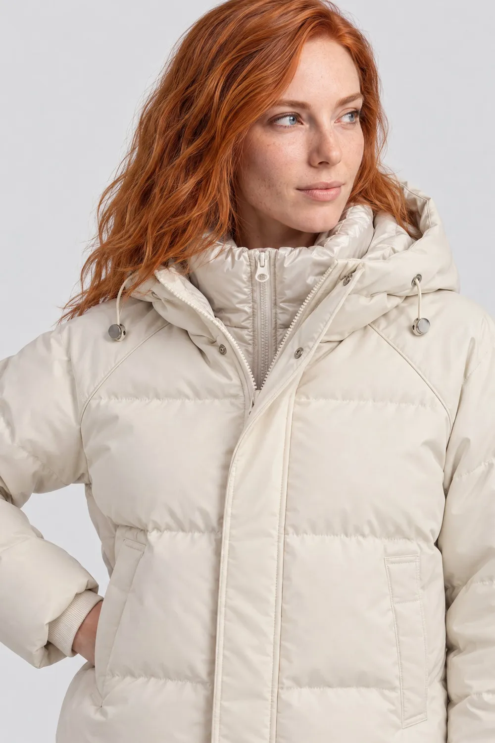 Alife & Kickin RoxaneAK A Steppjacke Weiß Damen