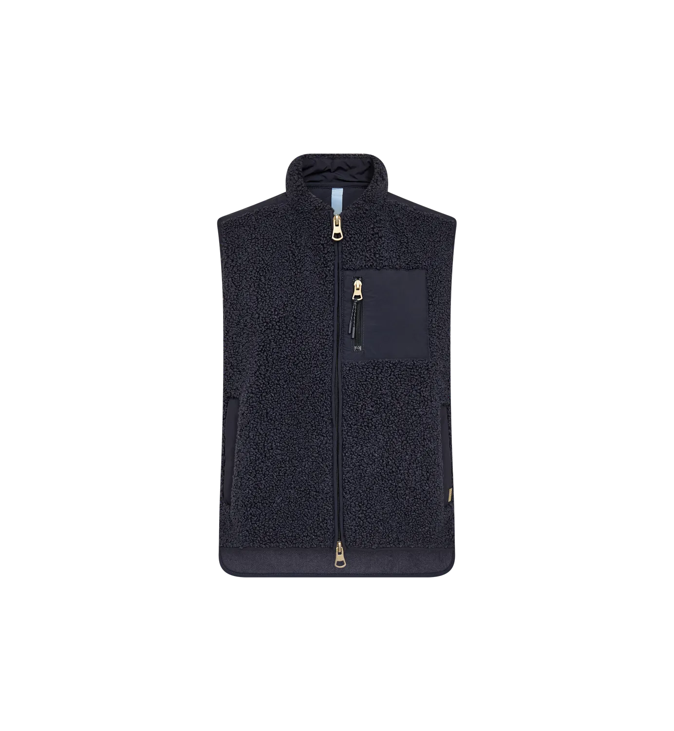 Mos Mosh MMRowe Eli Teddy Weste Olive Fleece