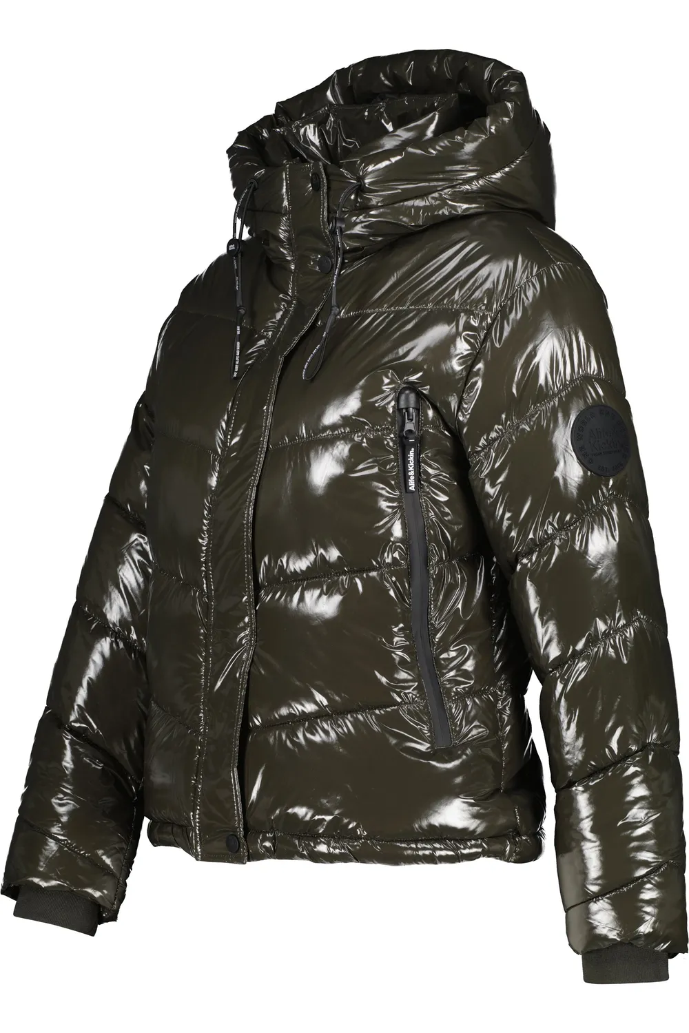 Alife & Kickin DayanyAK A Pufferjacke Damen schwarz Glanz