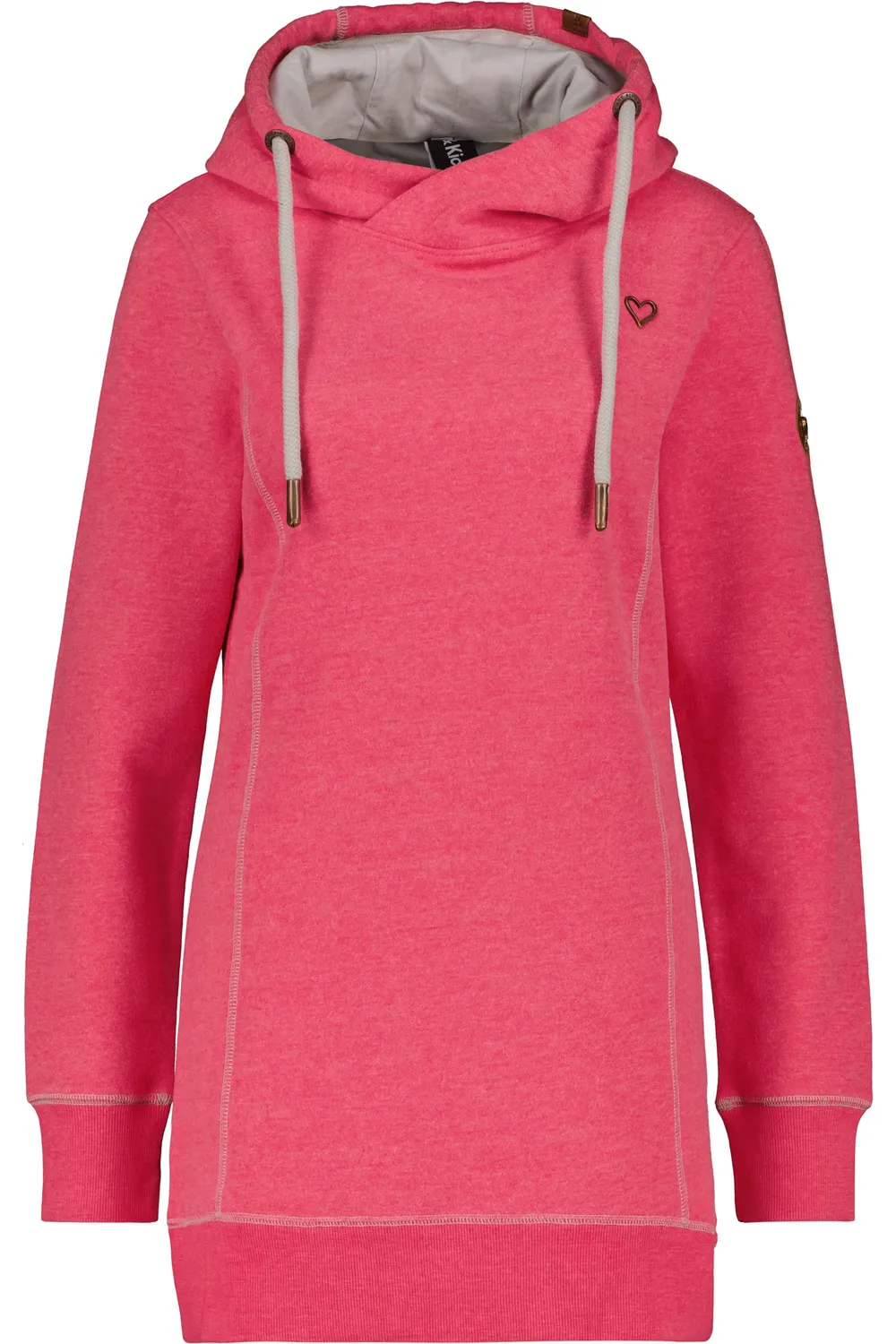 Alife & Kickin AlvaAK A Hoodie Rot Kapuze