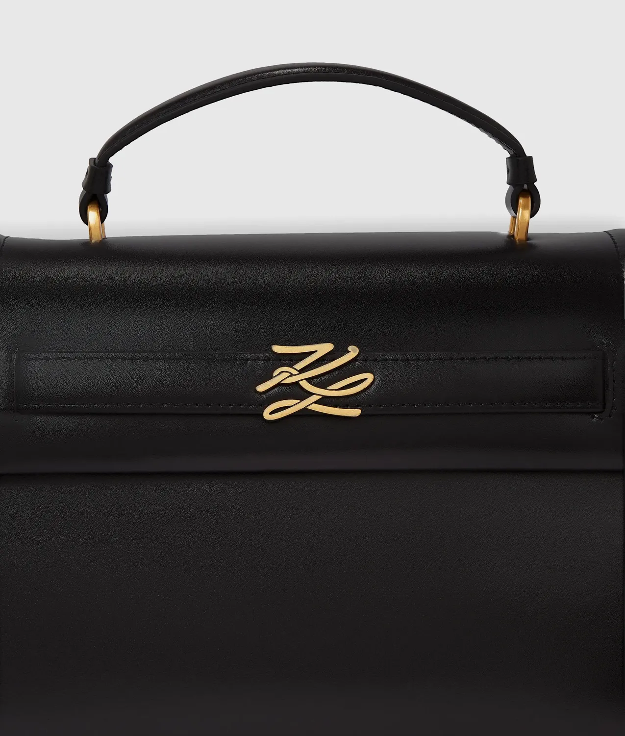 Karl Lagerfeld K/Autograph Henkeltasche Leder