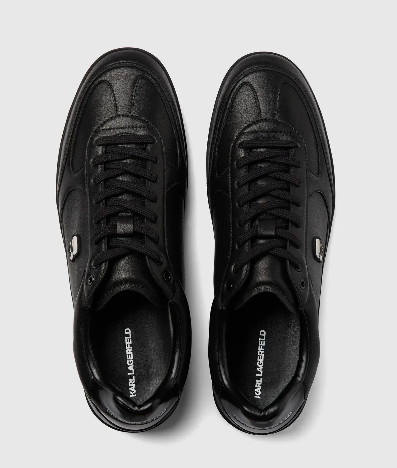 Karl Lagerfeld Ikon Patch Sneaker Herren 10 Leder
