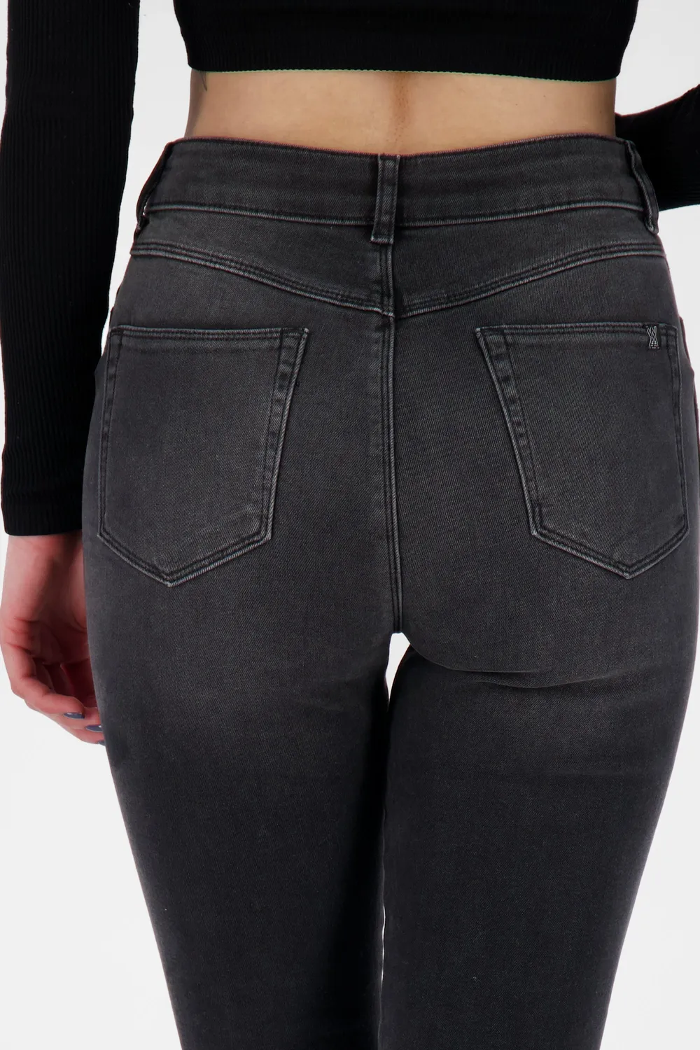 Alife & Kickin LeonoraAK DNM Q Skinnyjeans Damen schwarz elastisch