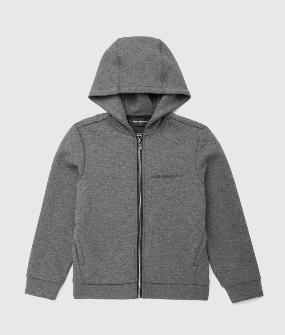 Karl Lagerfeld Boys Zip Hoodie Kinder Baumwolle 2Y-16Y