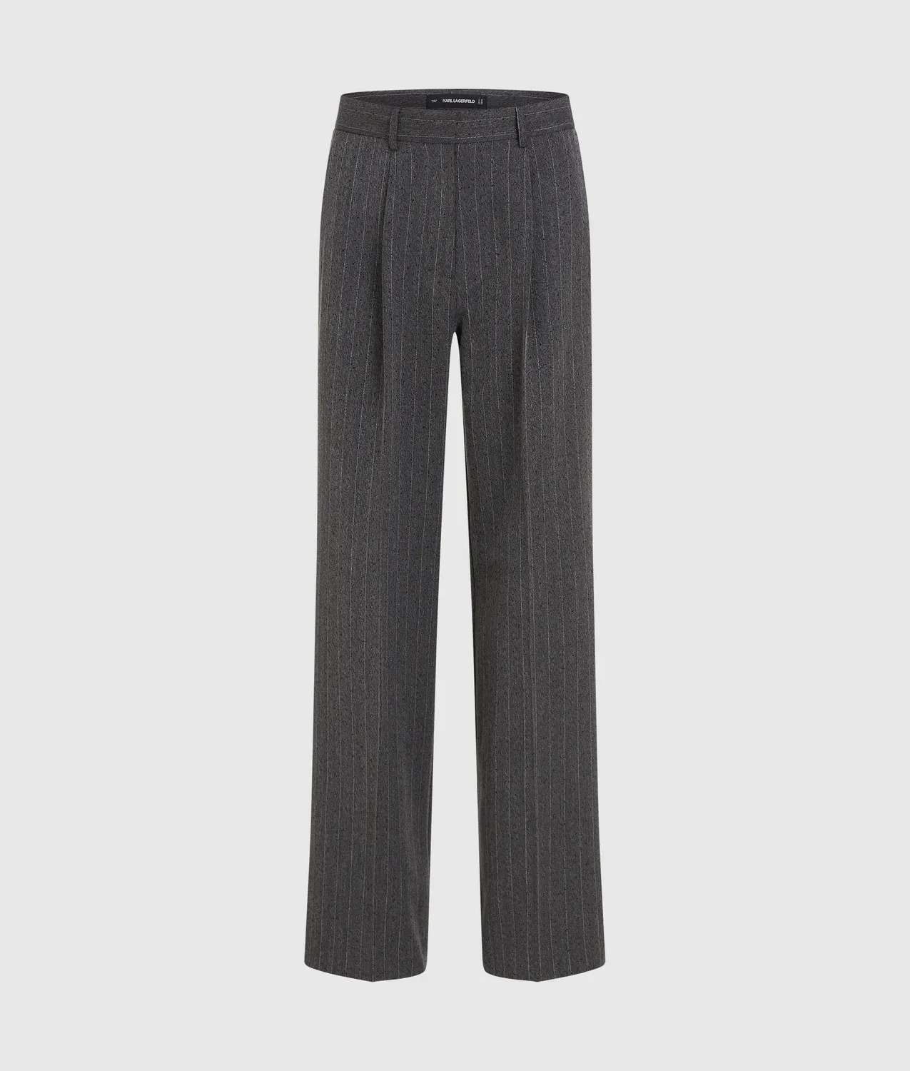 Karl Lagerfeld Pinstripe Hose Strass gerade