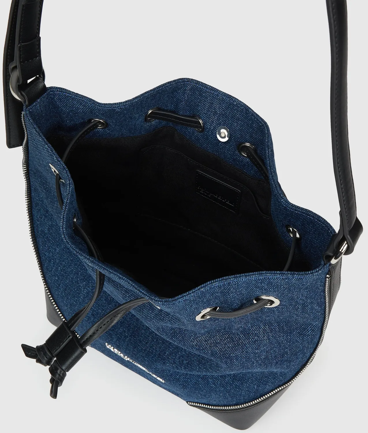 Karl Lagerfeld Jeans Rebel Beuteltasche Denim Einheitsgröße