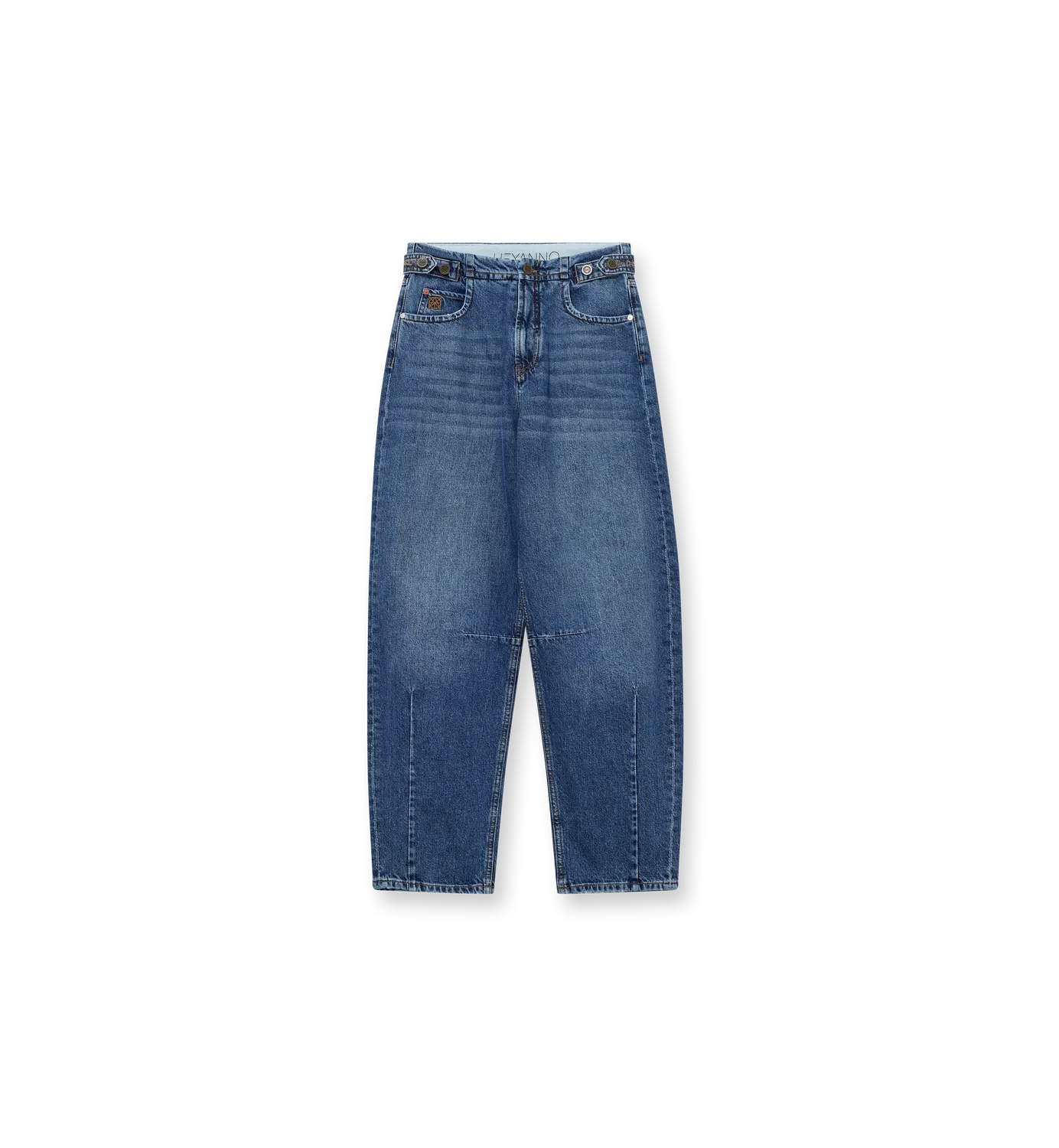 Mos Mosh MMHGood Loop Jeans Blue Denim Barrel