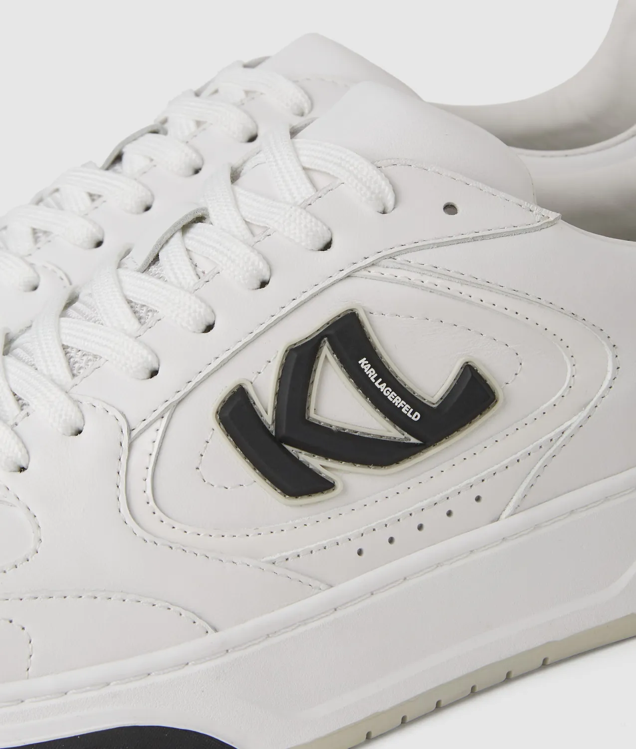 Karl Lagerfeld Kourtney Monogram Sneaker Leder-Optik