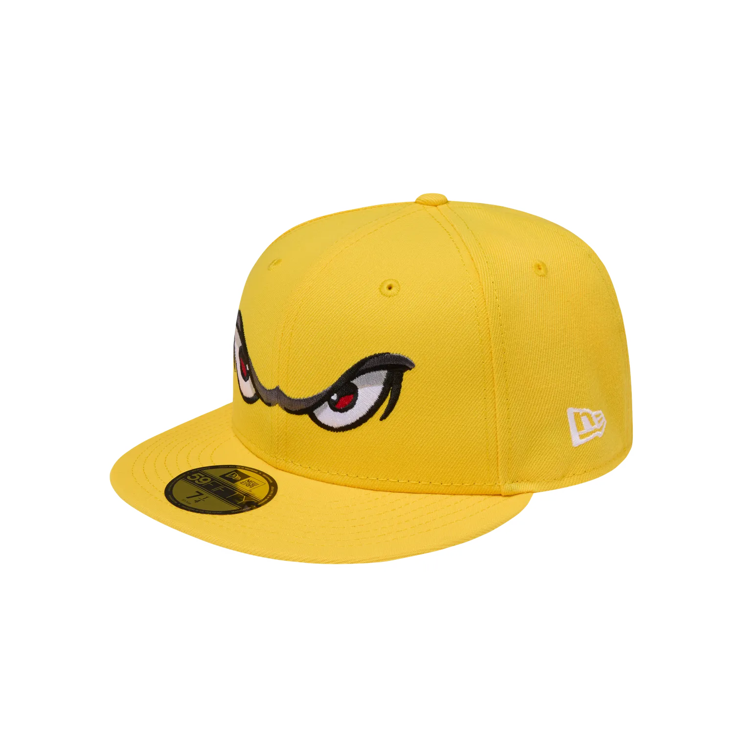 Corteiz Storm New Era 59Fifty Fitted Cap Yellow Stickerei