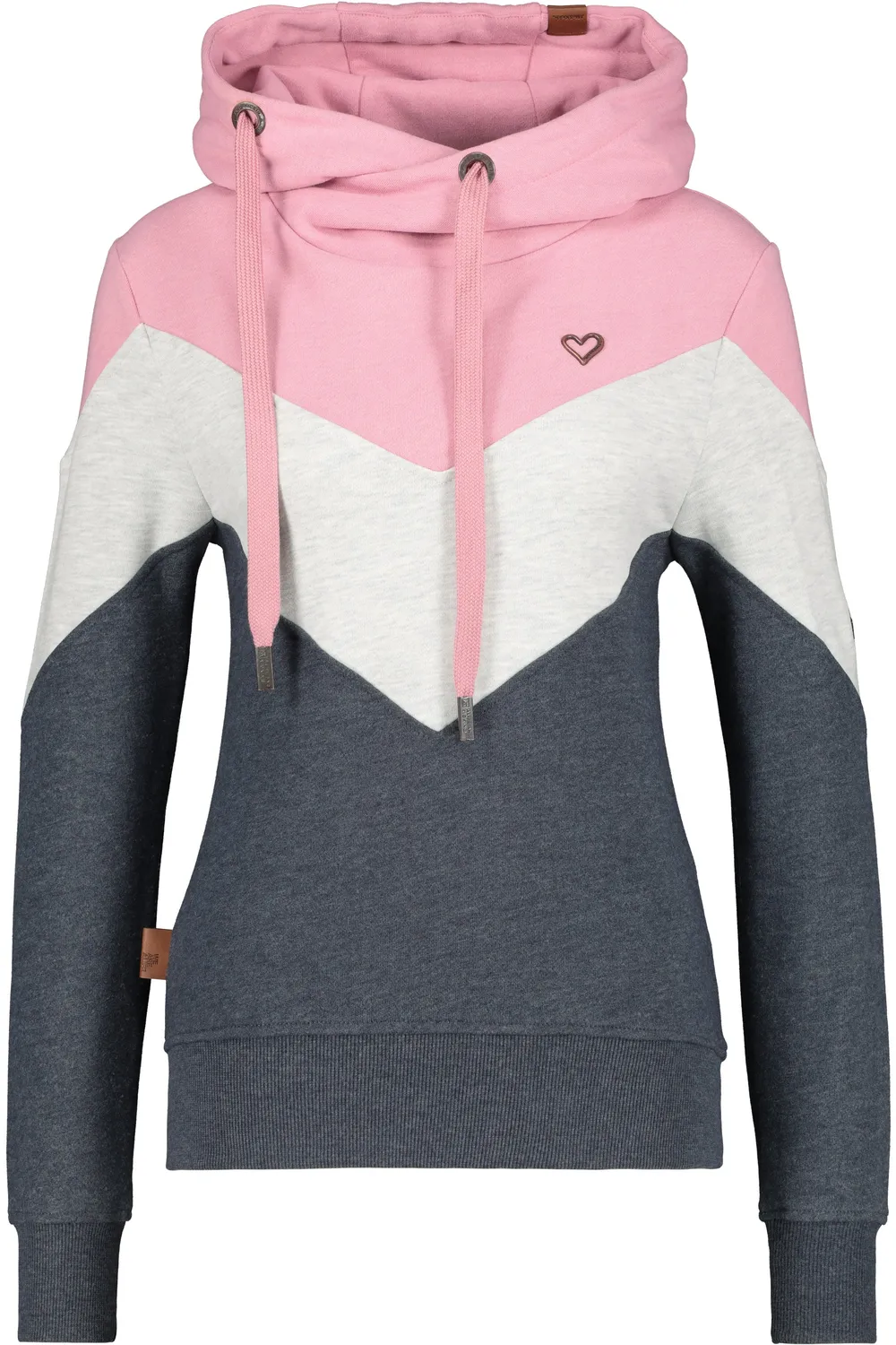 Alife & Kickin StellaAK A Hoodie Rosa Print