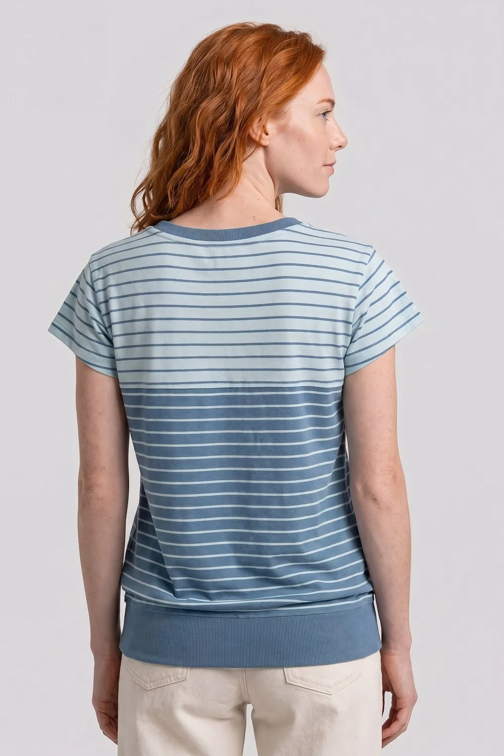 Alife & Kickin CosmaAK B T-Shirt Blau Damen