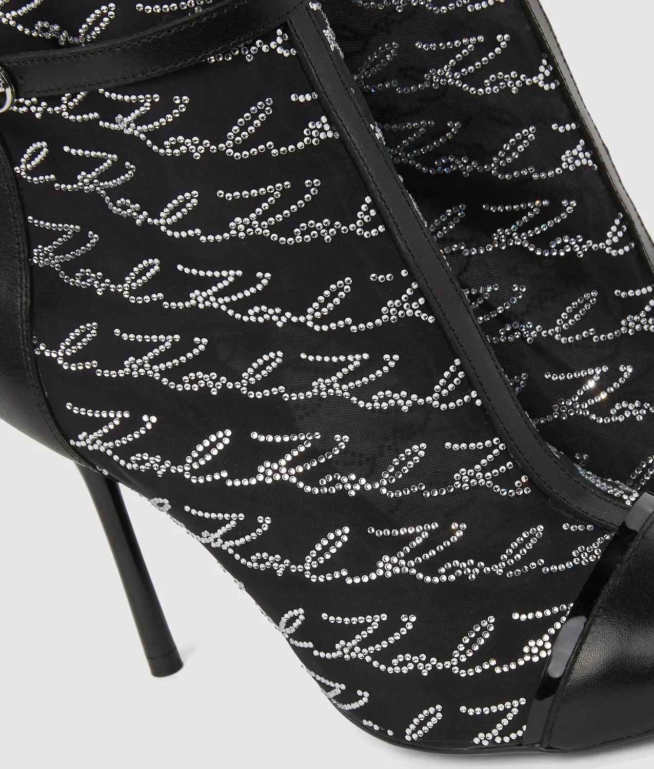Karl Lagerfeld Signia Sparkle Stiefeletten 38 Strass