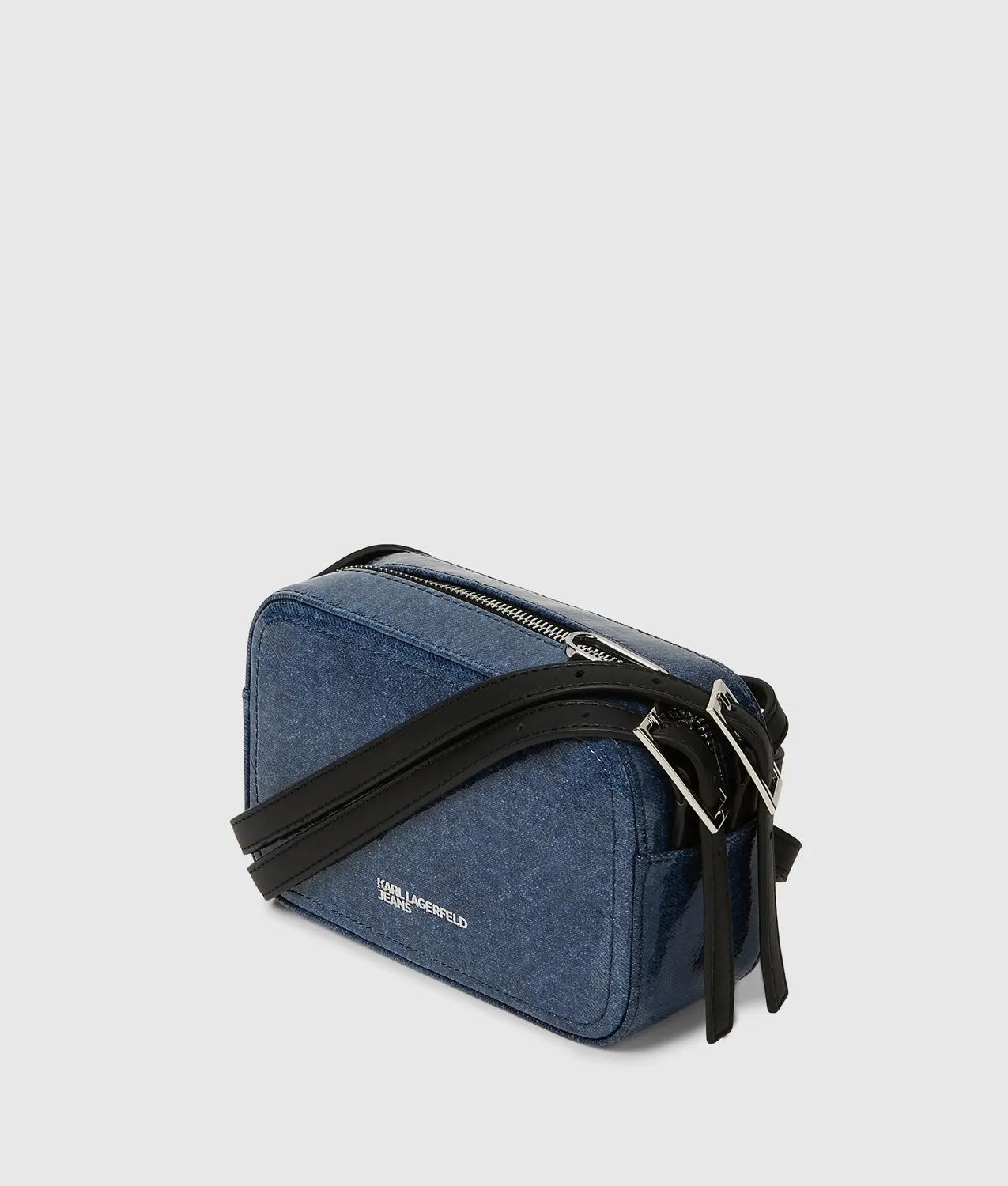 Karl Lagerfeld K Logo Umhängetasche Denim klein