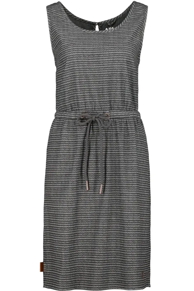 Alife & Kickin DojaAK Kleid Schwarz Denim Gr. M
