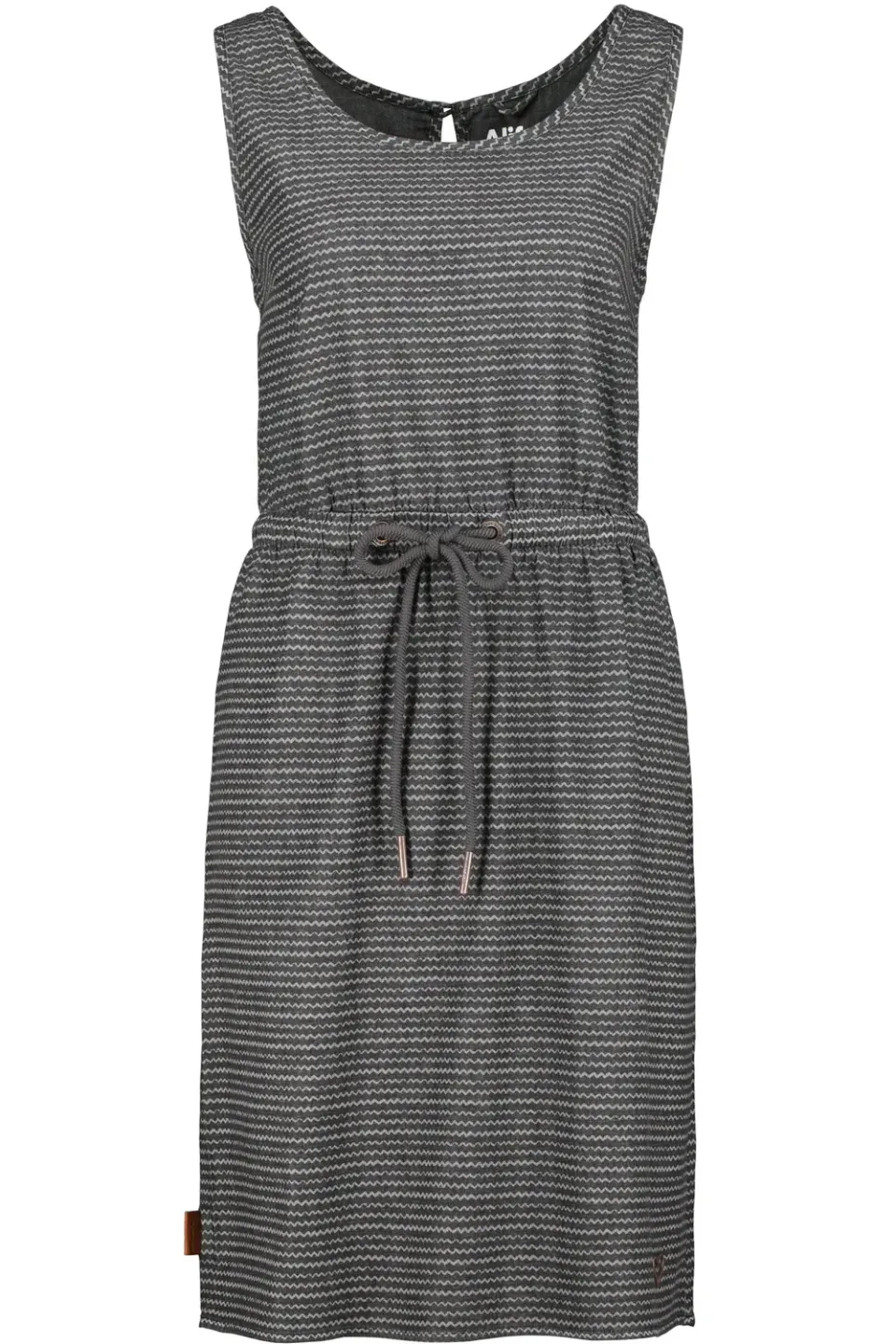 Alife & Kickin DojaAK Kleid Schwarz Denim Gr. M