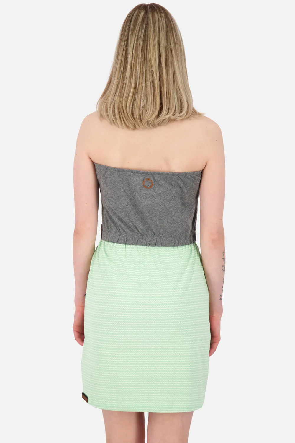 Alife & Kickin VerenaAK B Kleid grau Neckholder