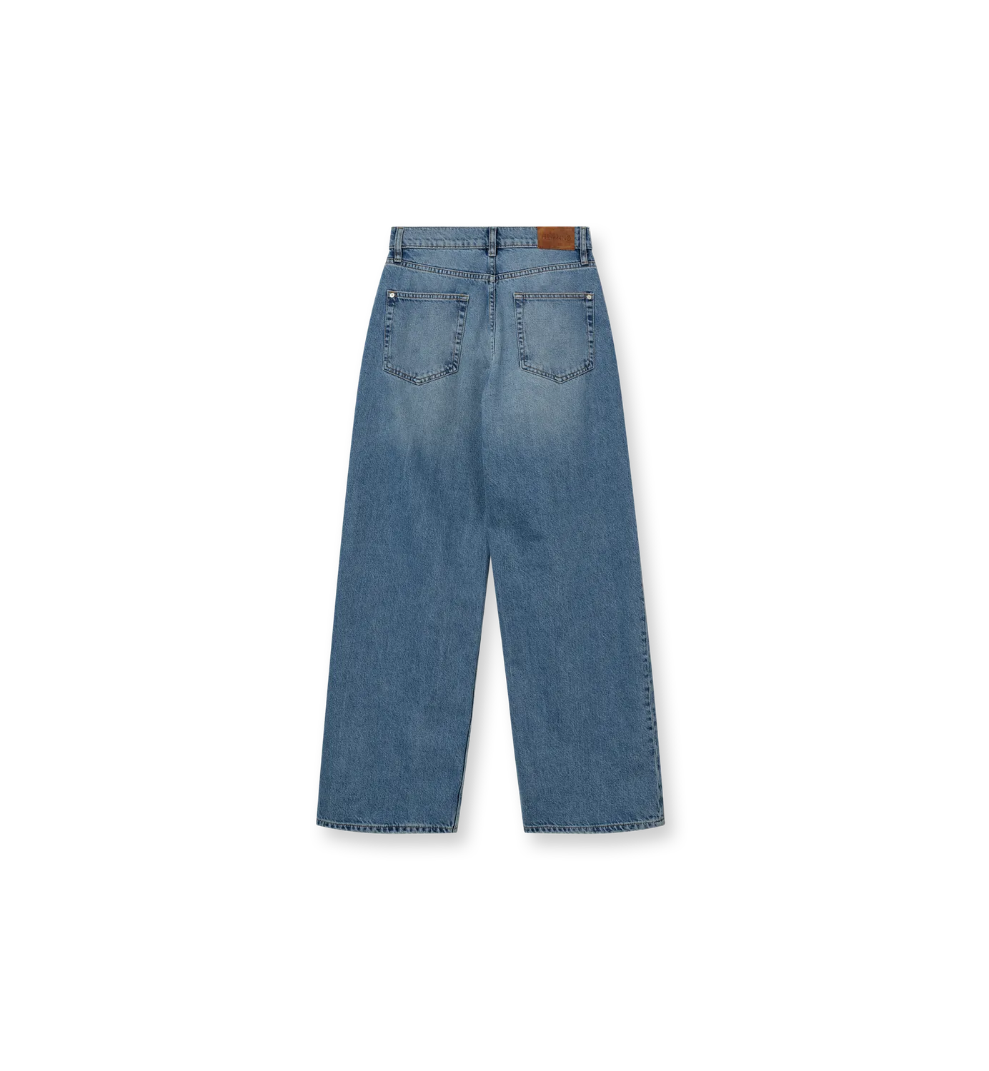 Mos Mosh MMHPure Straight Jeans Hellblau 32 Low-Waist