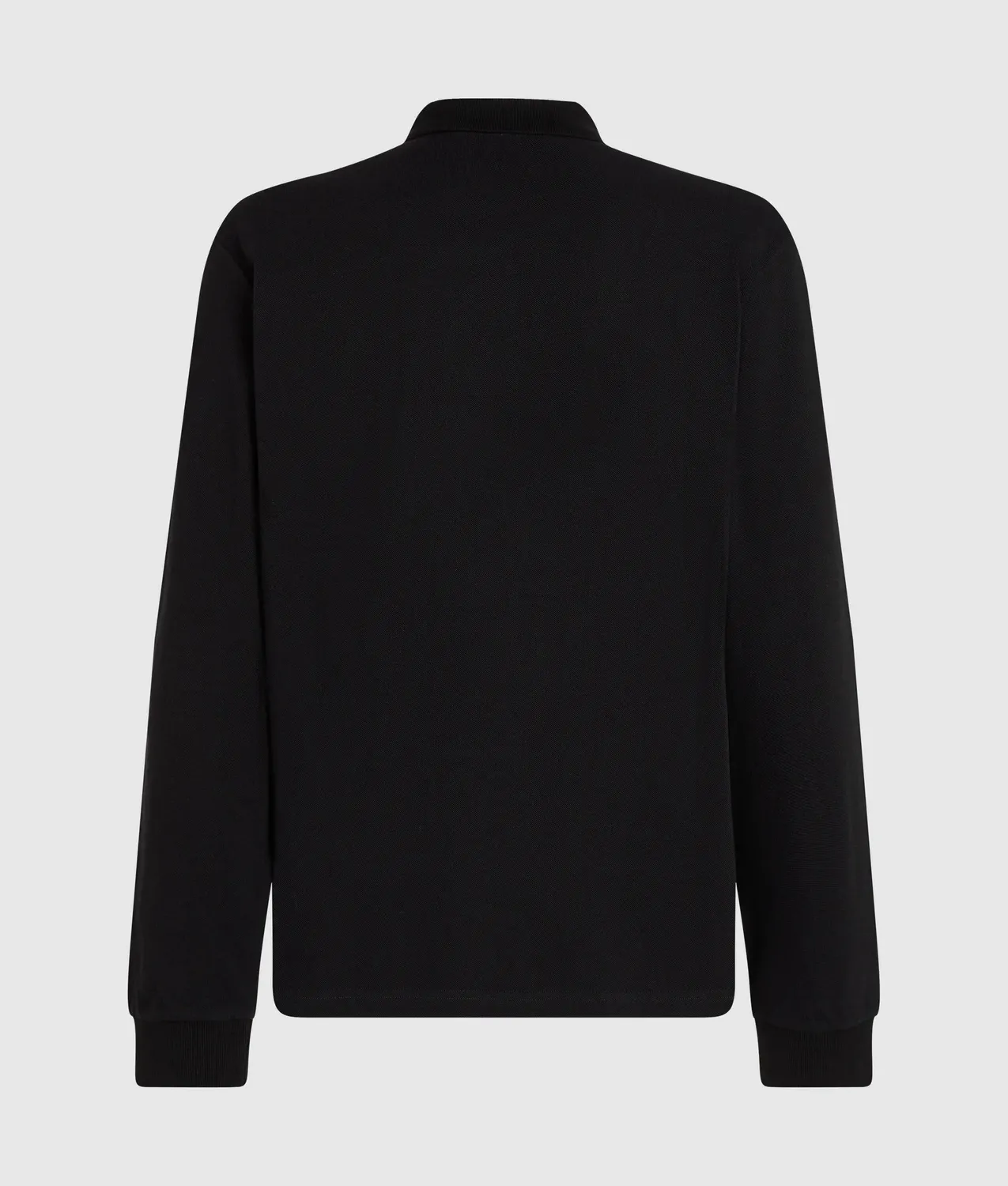 Karl Lagerfeld Jeans Langarm Polohemd Logo-Stickerei