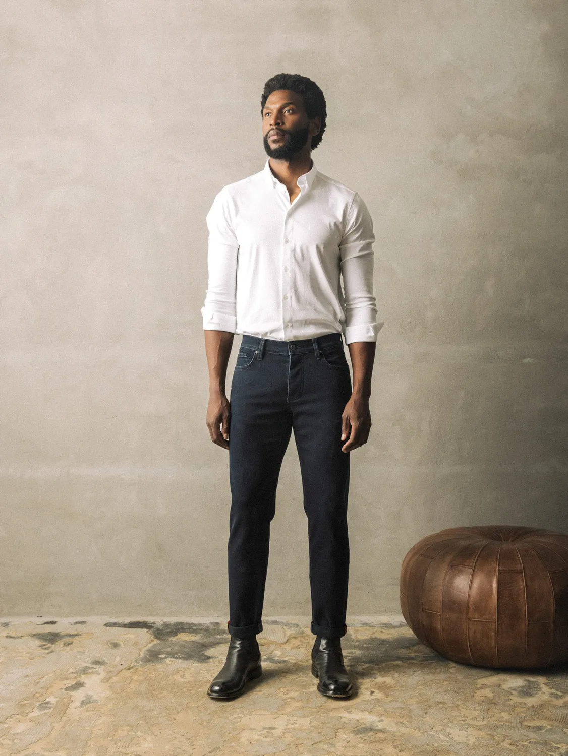 Mos Mosh MMGAndrew Jeans Regular Dunkelblau Stretch