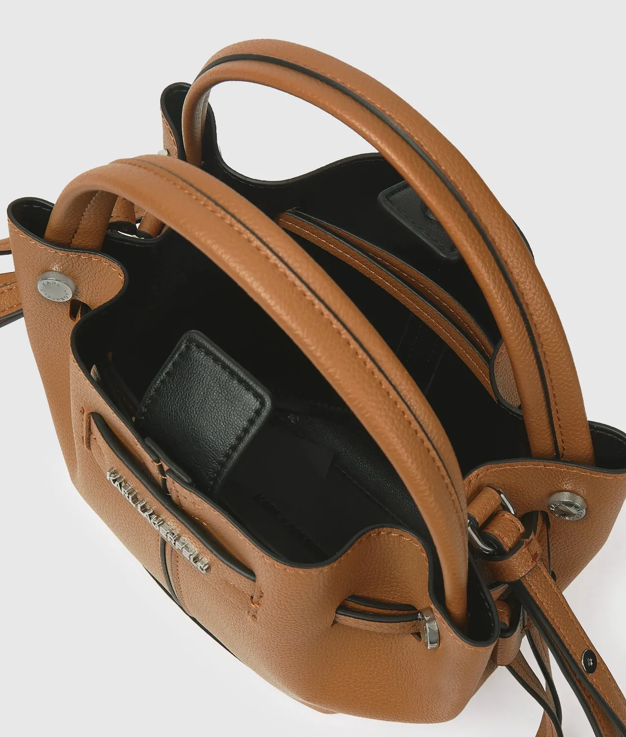 Karl Lagerfeld K/Pierced Mini Bucket Bag Tasche schwarz