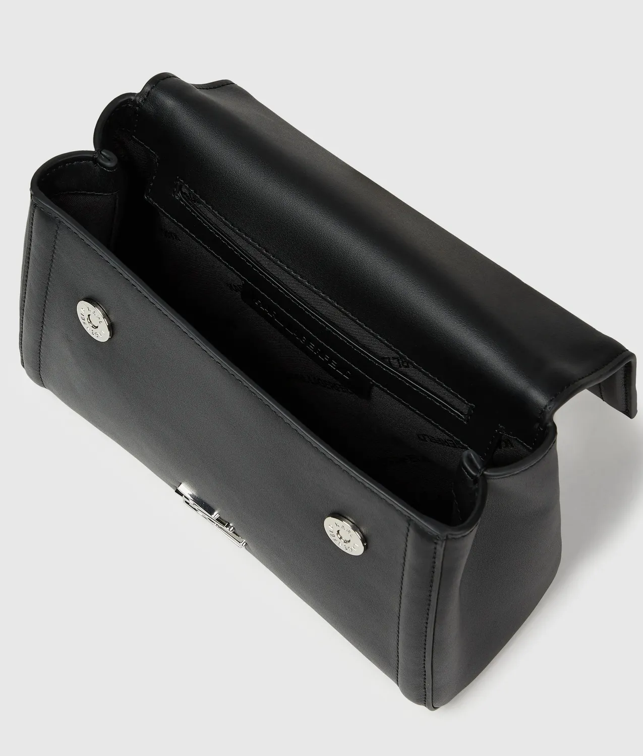 Karl Lagerfeld K Autograph Small Bow Top Handle Tasche schwarz
