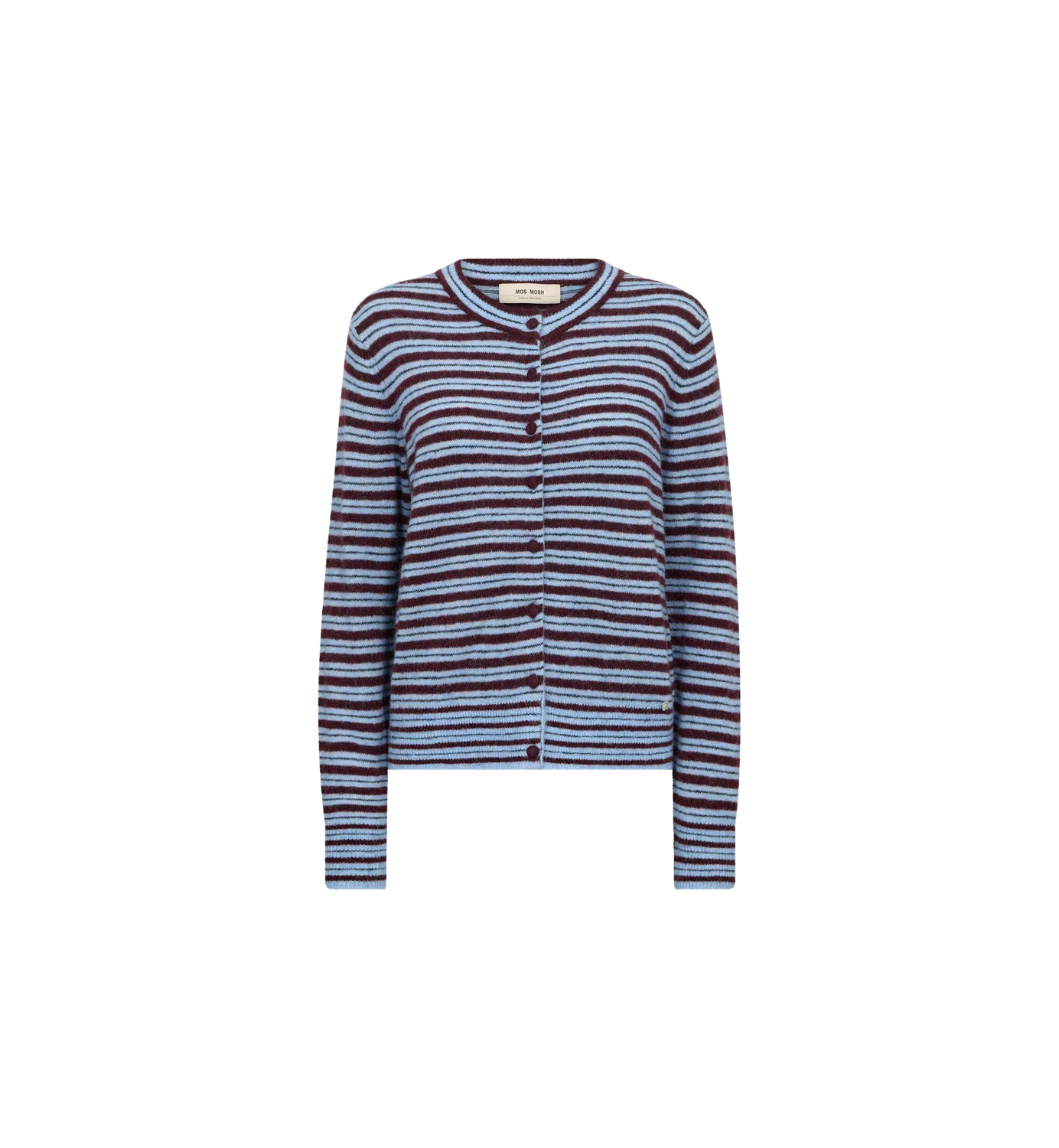 Mos Mosh Milvi Stripe Cardigan Port Royale gestreift