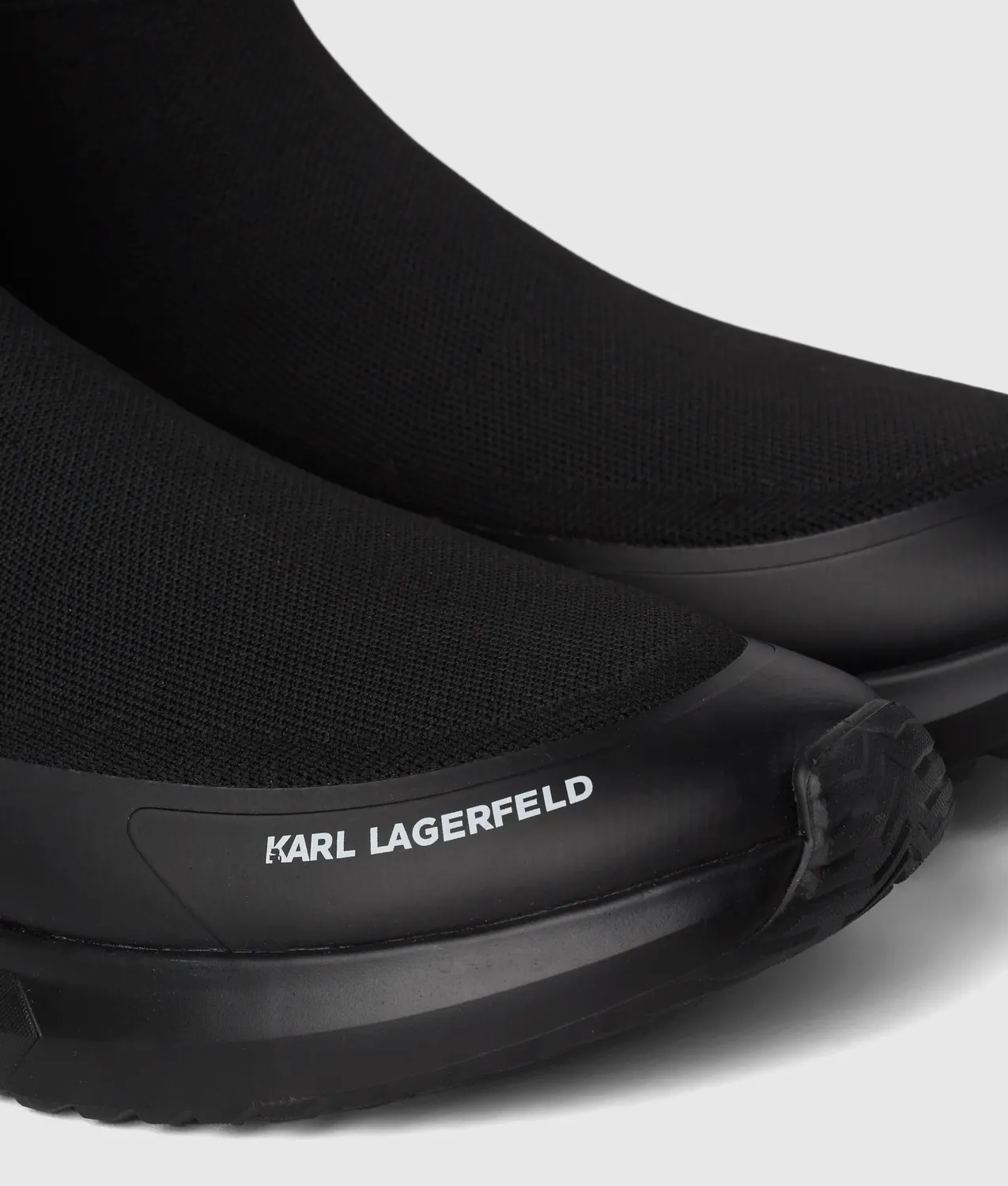 Karl Lagerfeld K Kite Run Sock Boots Strick zum Schlüpfen