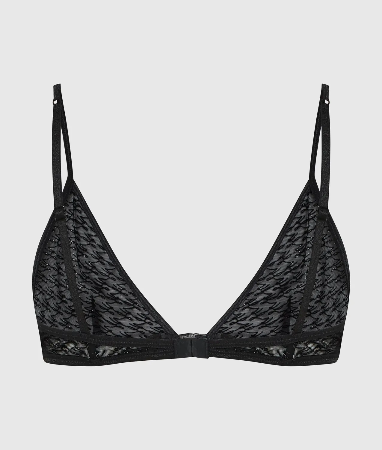 Karl Lagerfeld Autograph Mesh Triangle BH Glitzer XS-XL