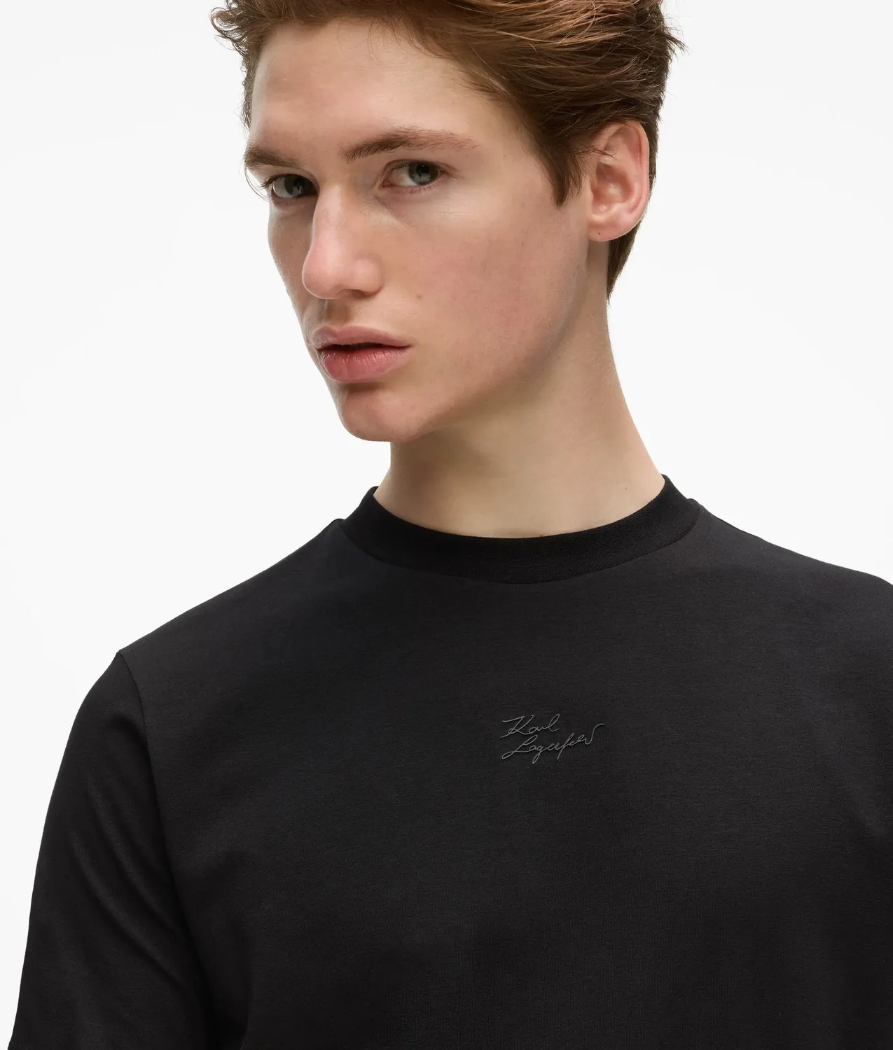 Karl Lagerfeld Crew Neck T-Shirt Herren Rundhals
