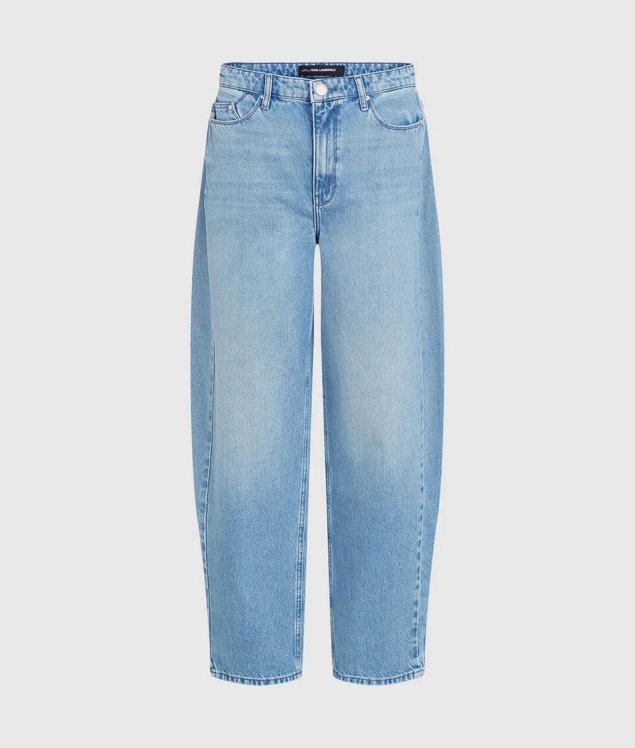 Karl Lagerfeld Barrel-Leg Jeans mid-rise Gr. 24-30 Denim
