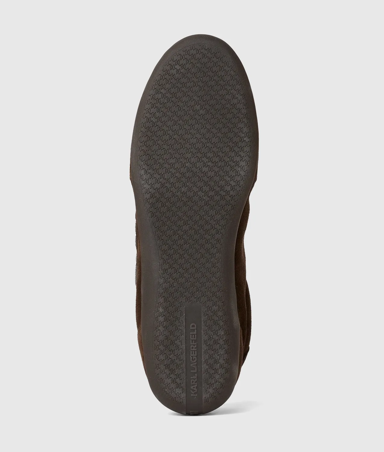 Karl Lagerfeld Altia Signature Sneaker Wildleder Glattleder