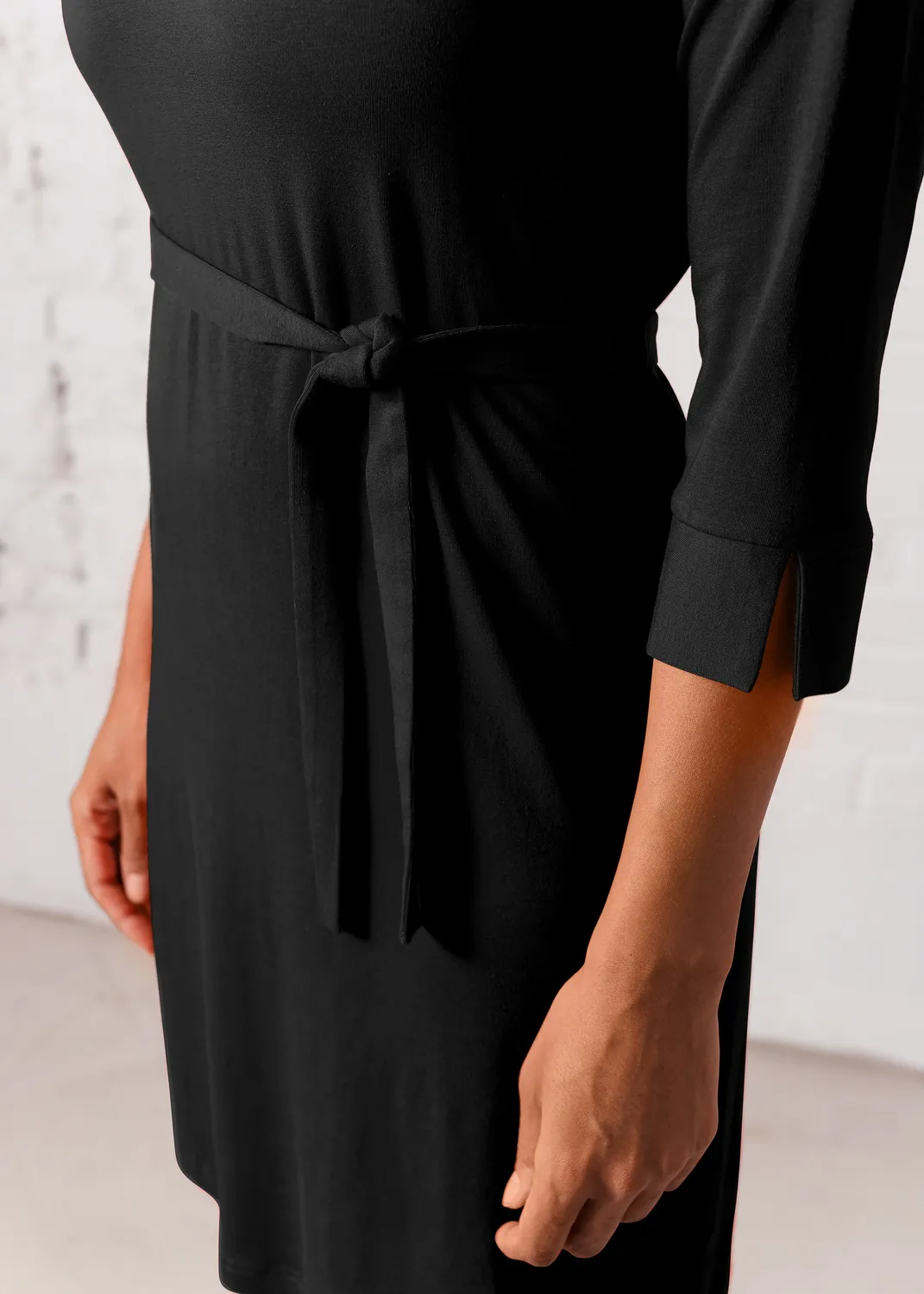 Senatex Jerseykleid Bambus-Viskose Coral Gr 38