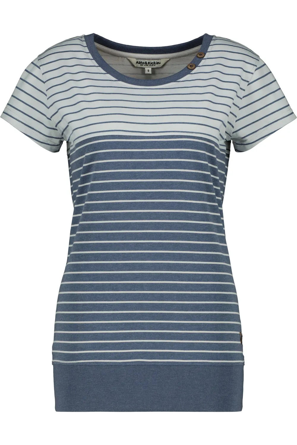 Alife & Kickin CosmaAK B T-Shirt dunkelblau Damen