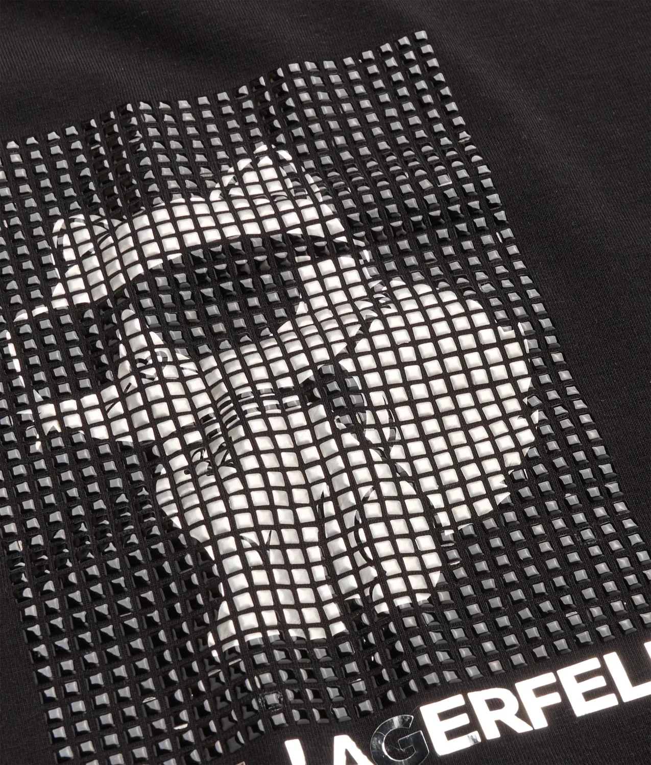 Karl Lagerfeld Ikon Choupette Rhinestone T-Shirt Mädchen Strass