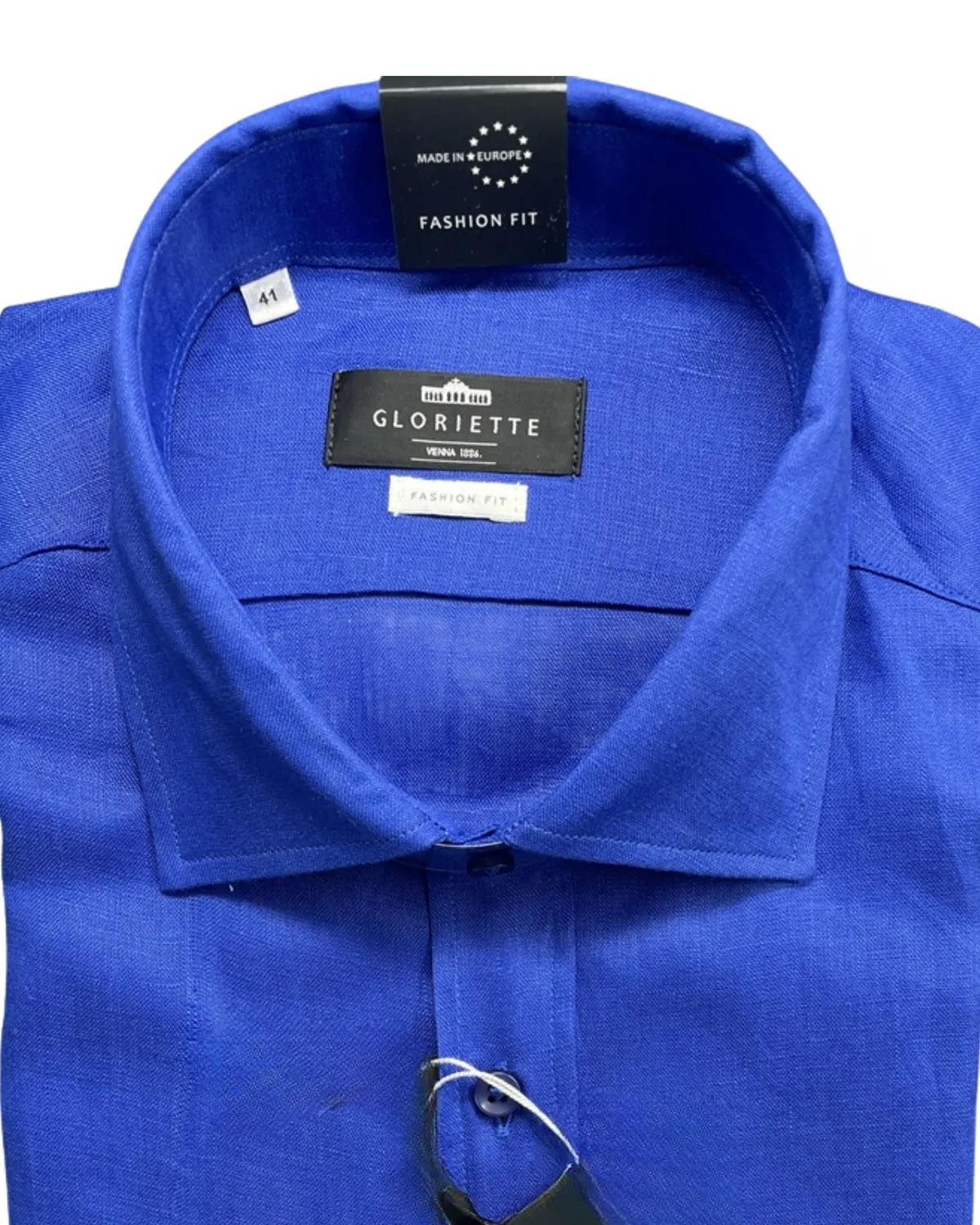 Gloriette Leinenhemd Fashion Fit Herrenhemd grün Leinen