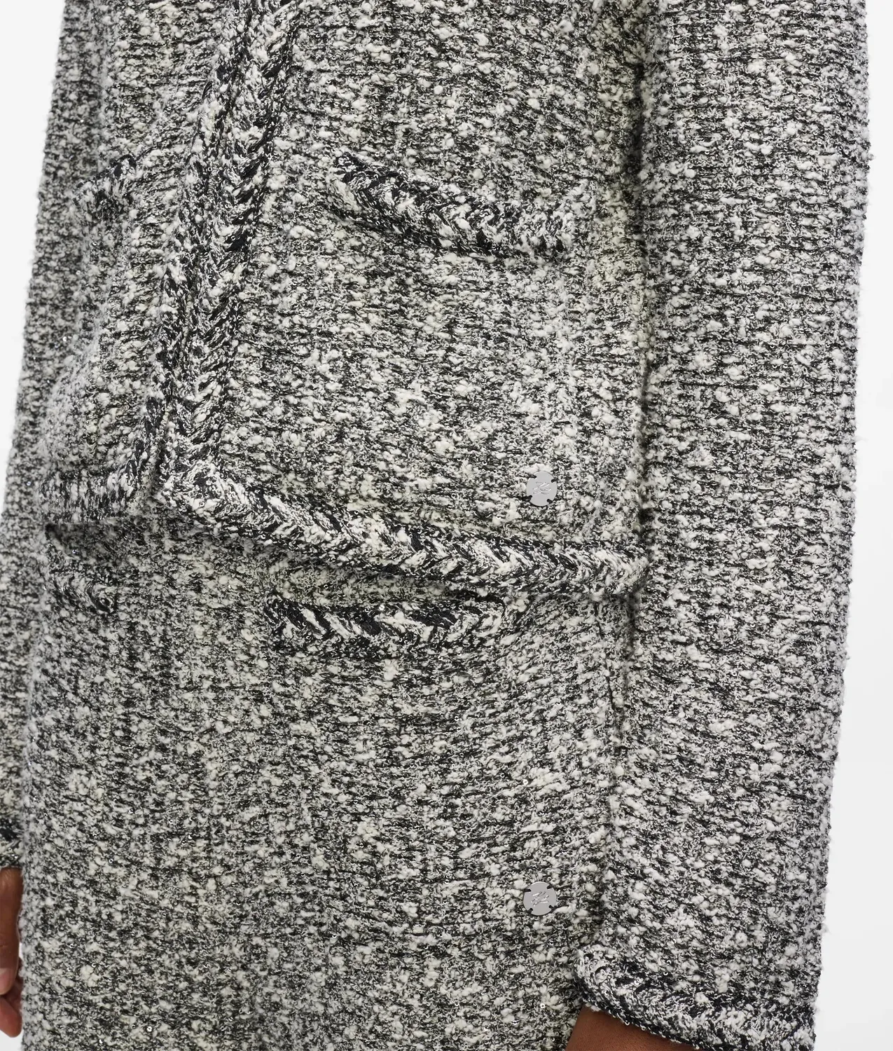 Karl Lagerfeld Bouclé Cardigan Damen Strickjacke