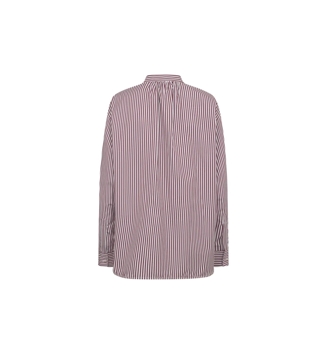 Mos Mosh MMKaris Slim Stripe Hemd Cabernet Bio