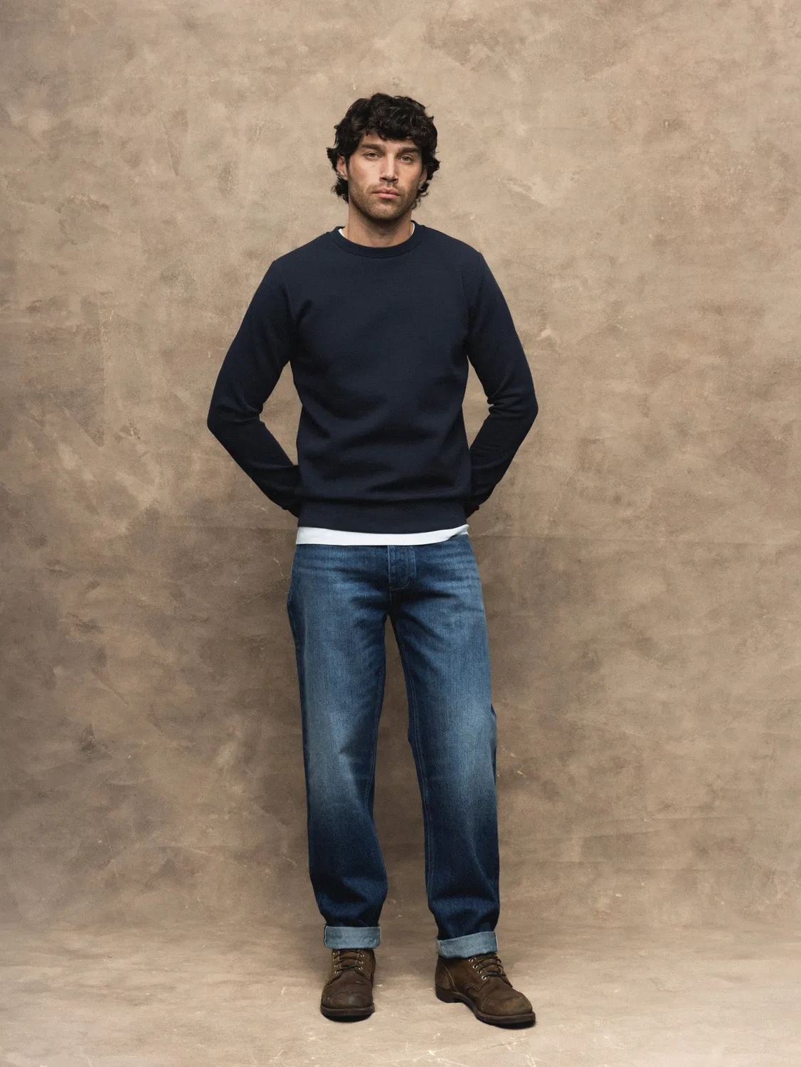 Mos Mosh Andrew Milano Selvedge Jeans Blue Denim