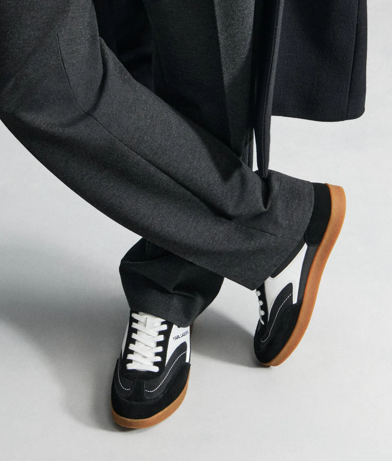 Karl Lagerfeld Kandidate Lace Mix Sneaker Leder