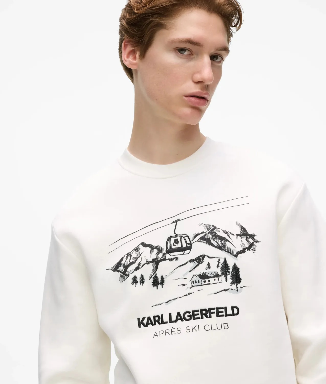 Karl Lagerfeld Après Ski Club Sweatshirt relaxed