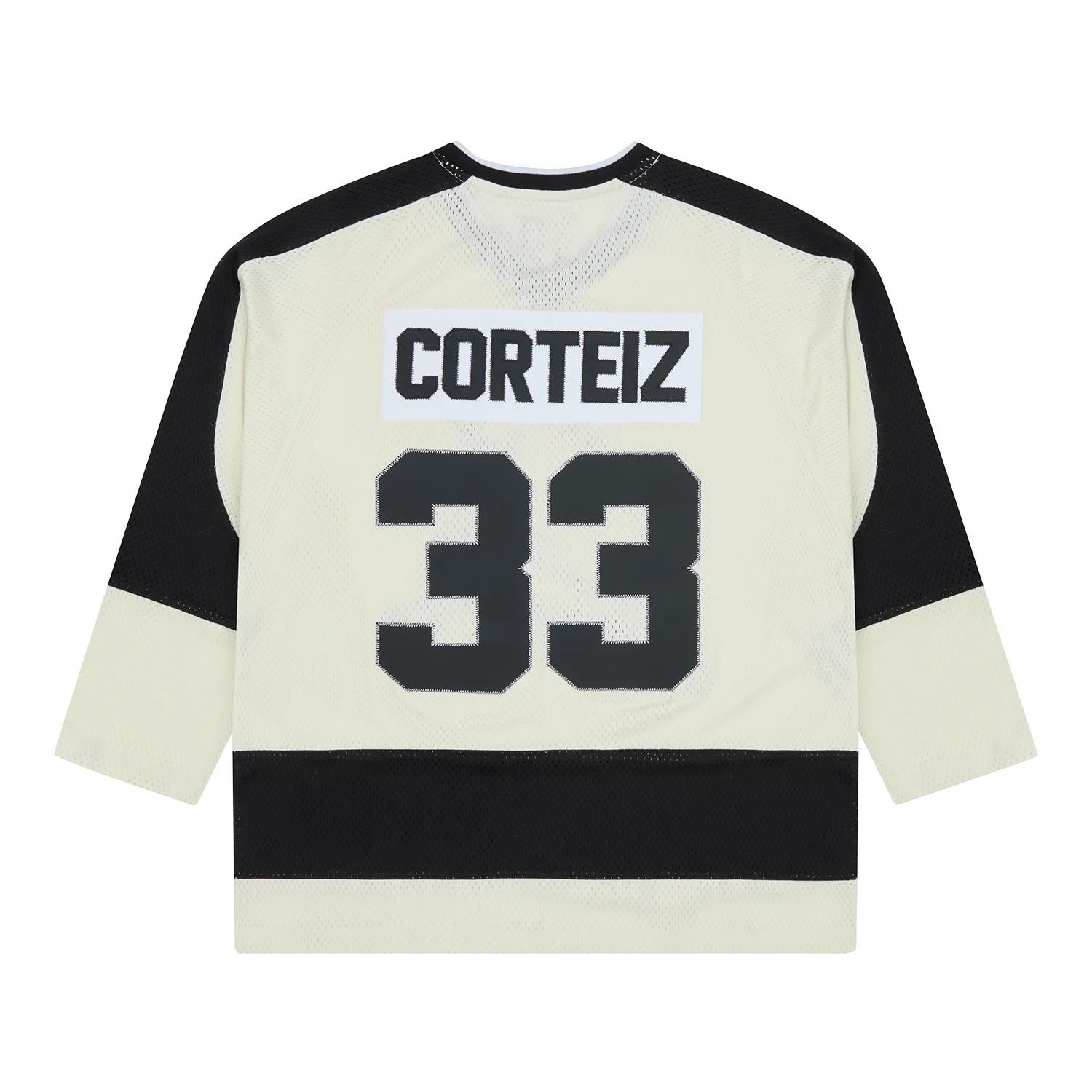 Corteiz Sin Bin Mesh Jersey Trikot Cream Relaxed