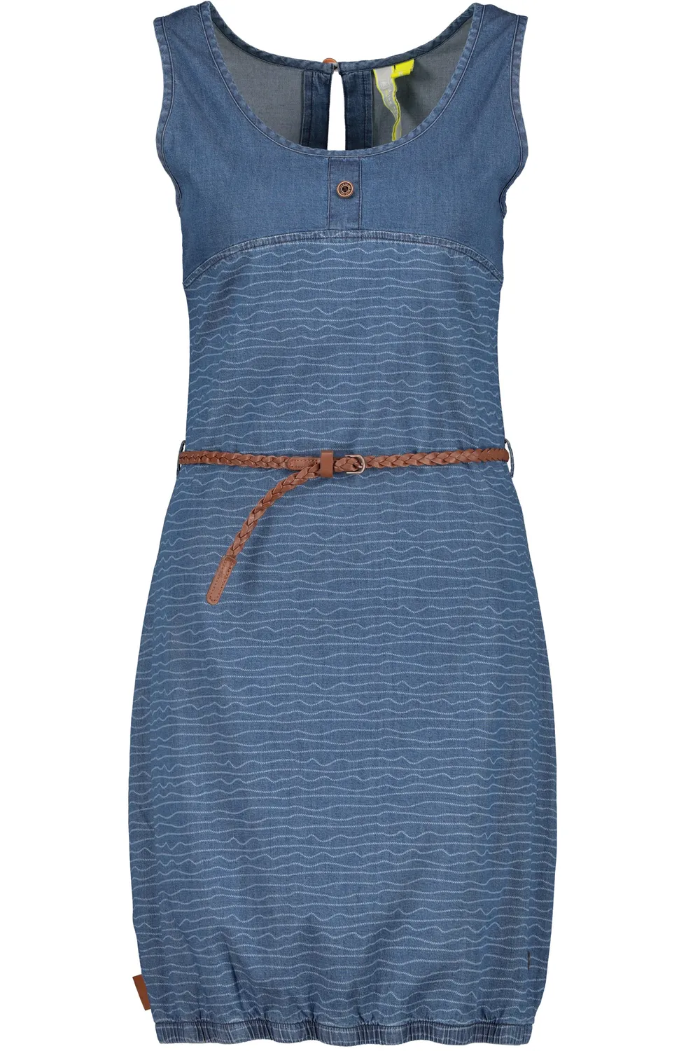 Alife & Kickin DojaAK DNM Top Dress Blau Denim