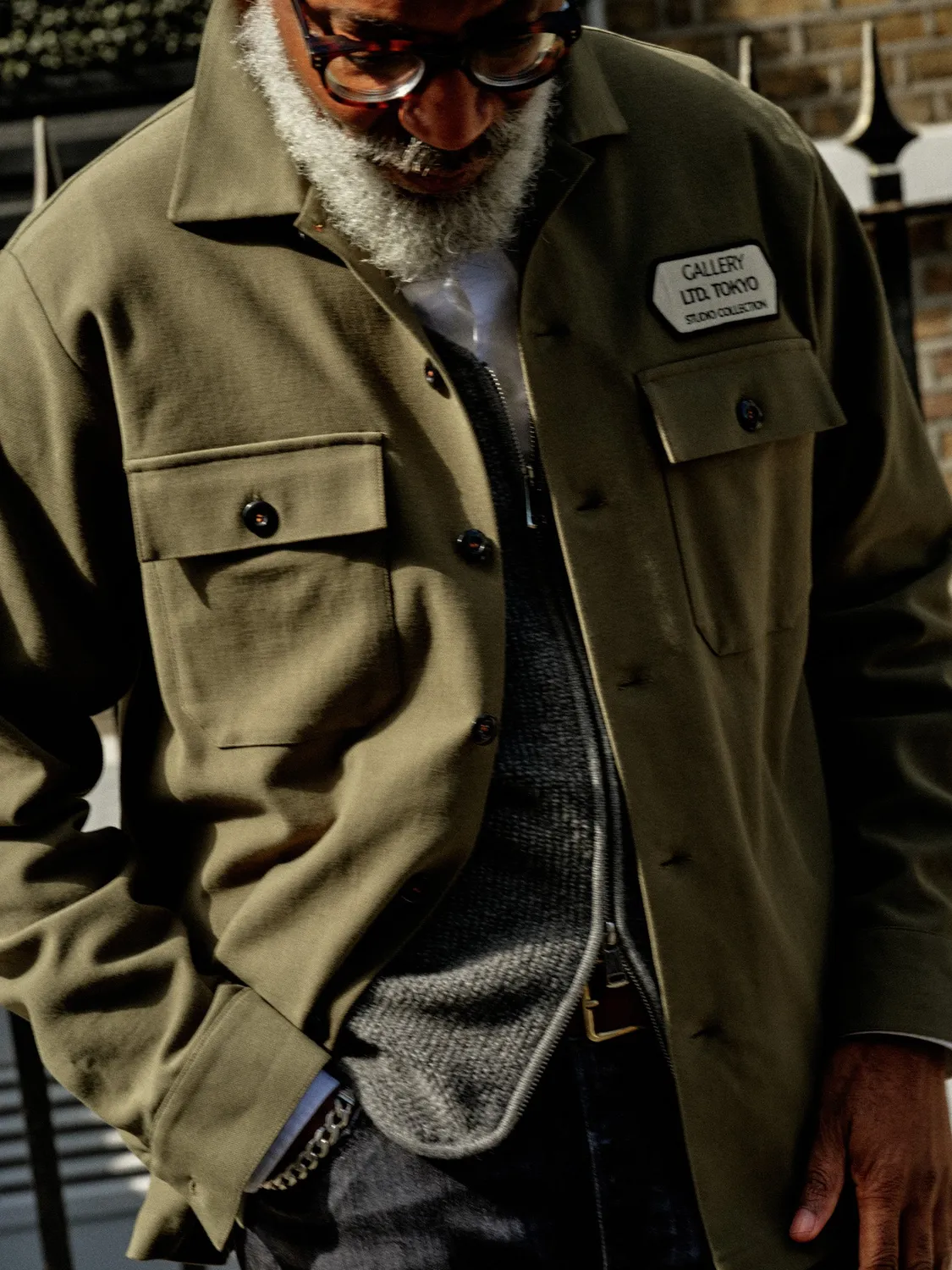 Mos Mosh MMGBassey Tokio Jacket Workwear-Jacke Cocoa Brown