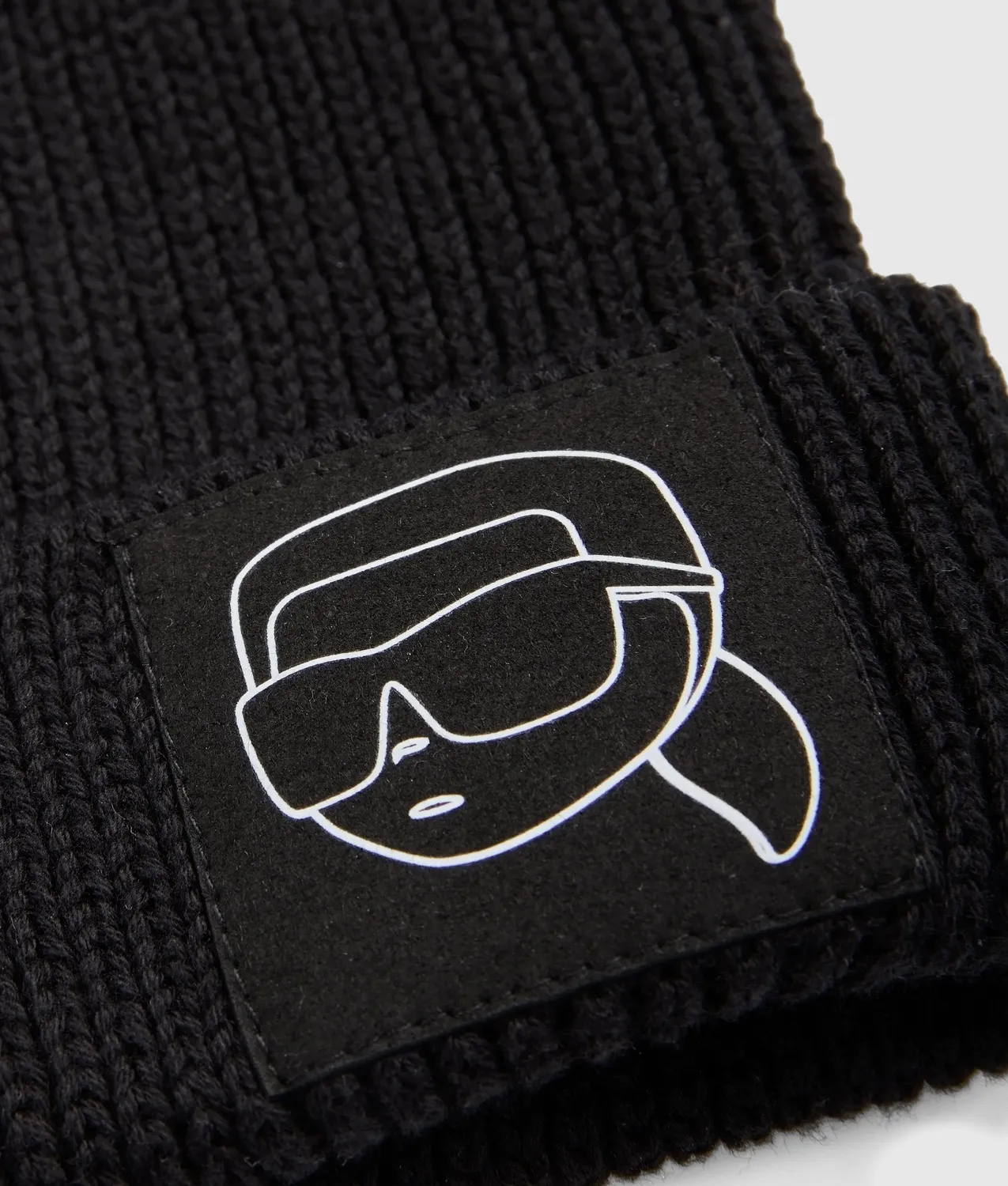 Karl Lagerfeld Boys Ikon Beanie Mütze Baumwolle