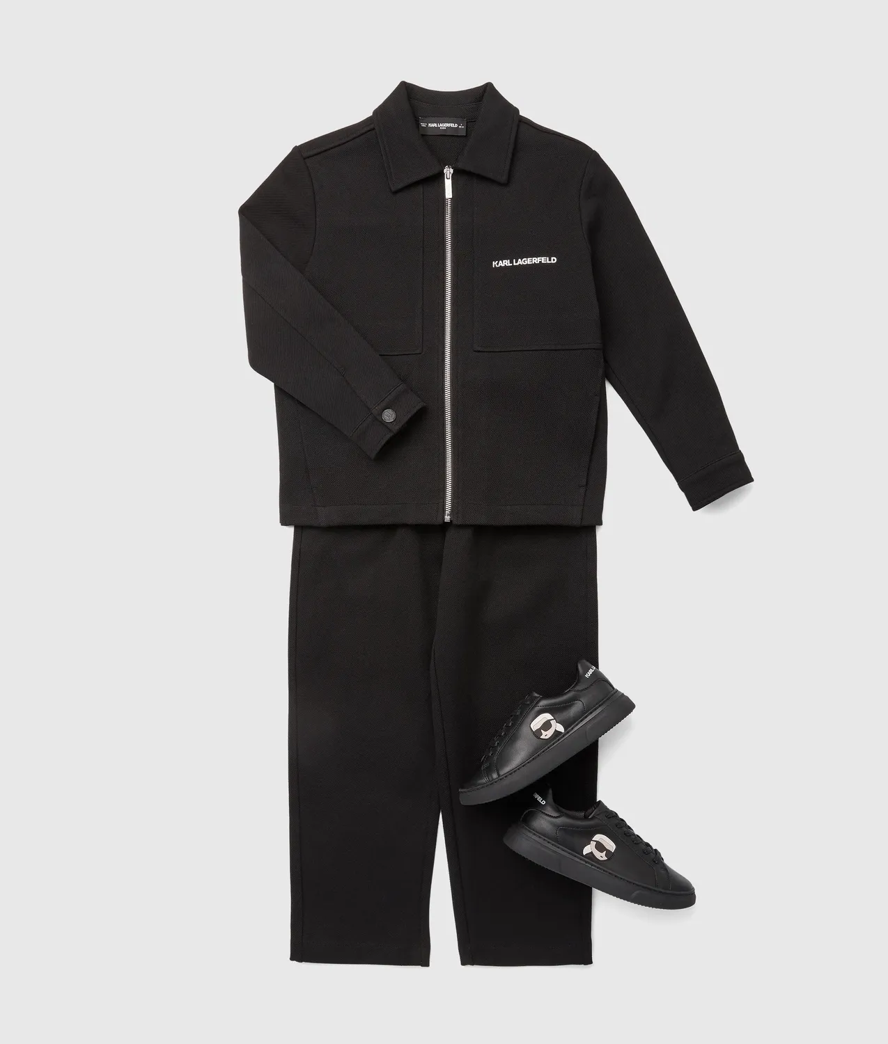 Karl Lagerfeld Boys Cardigan Zip Baumwollmix