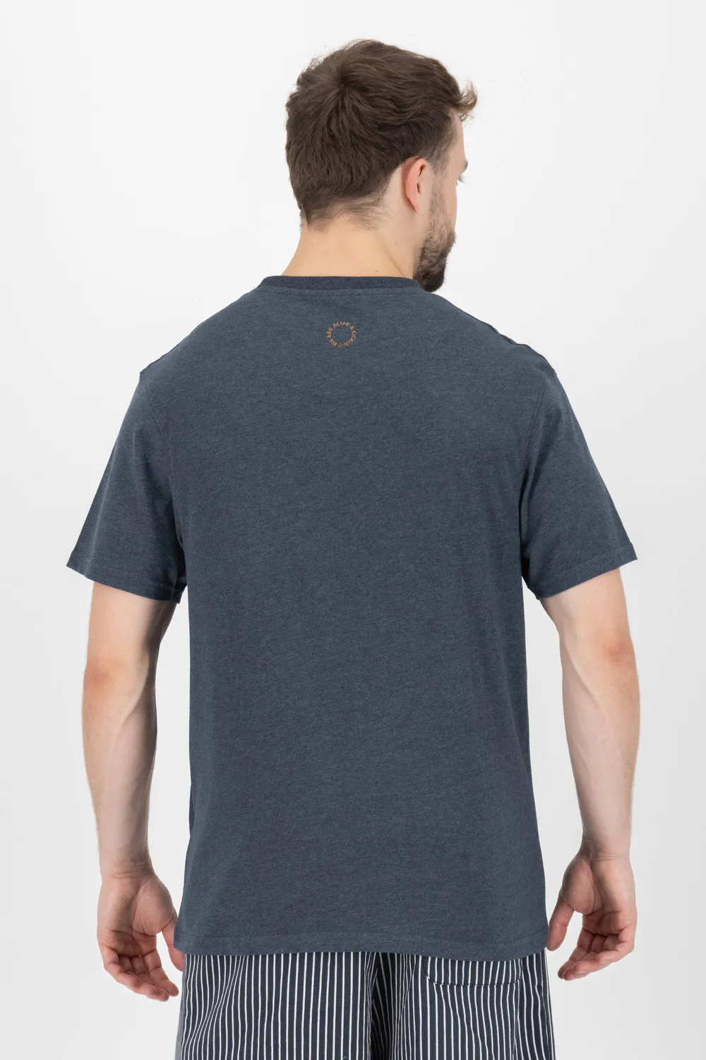 Alife & Kickin MaddoxAK A T-Shirt Dunkelblau Herren