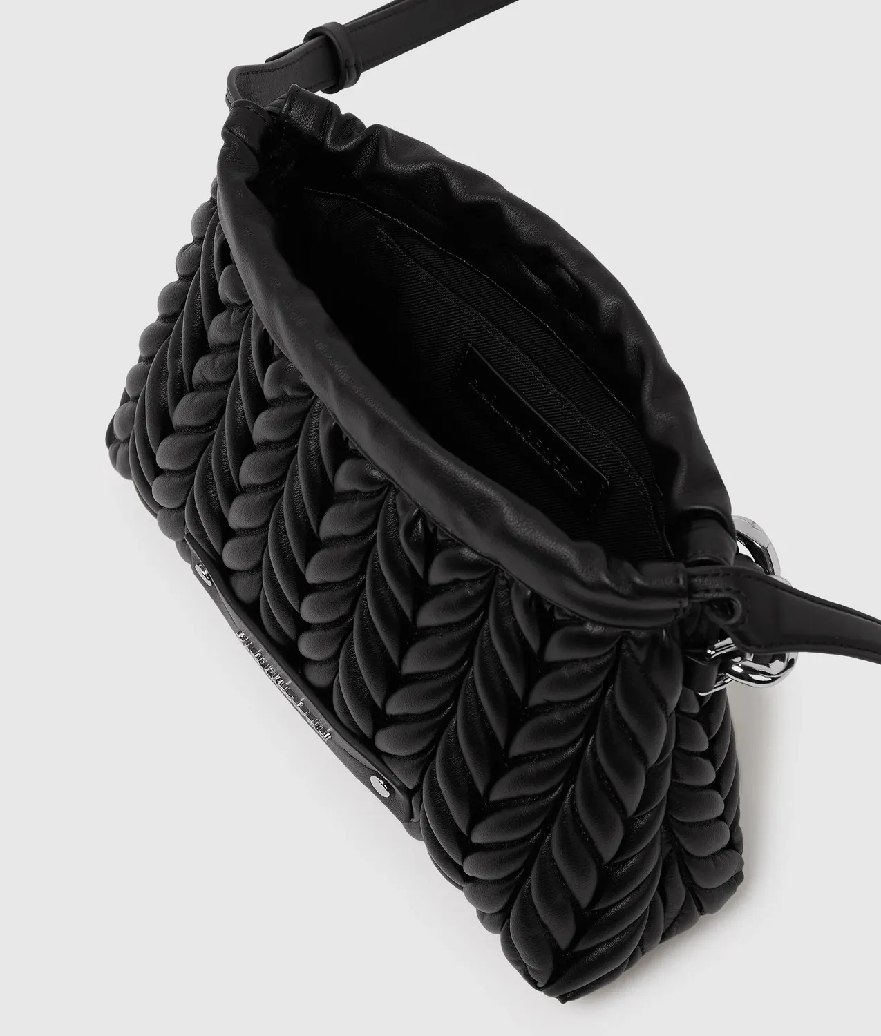 Karl Lagerfeld K/Weave Chain Umhängetasche schwarz One Size
